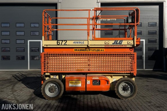 2007 JLG 4069LE sakselift - 14 meter arbeidshøyde