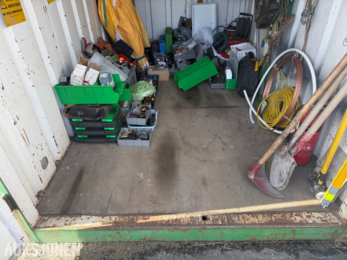 Verktøycontainer.