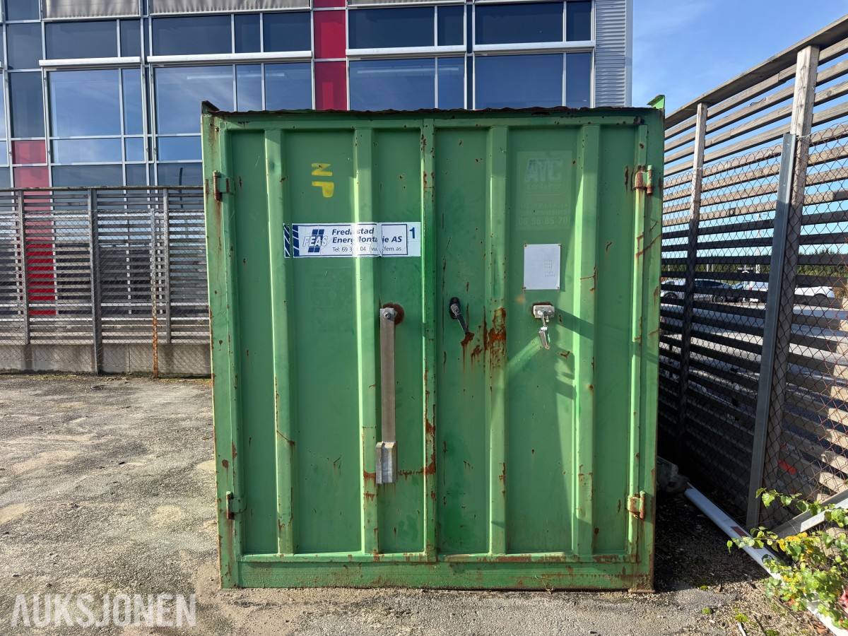 Verktøycontainer.