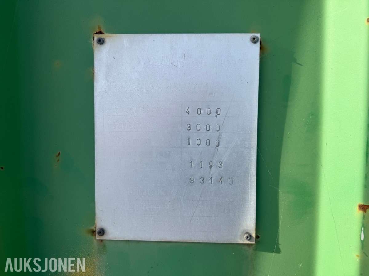 Verktøycontainer.