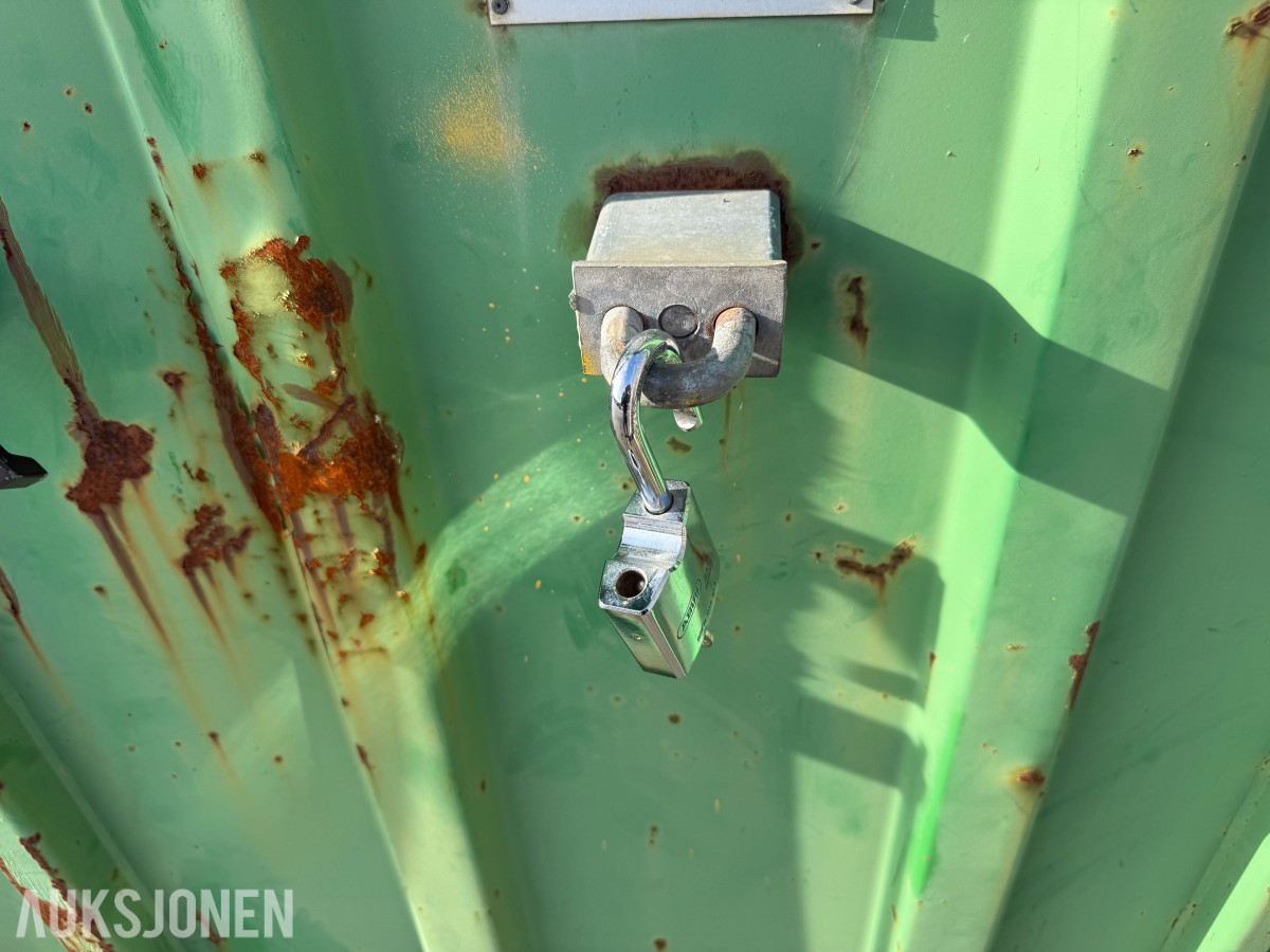Verktøycontainer.