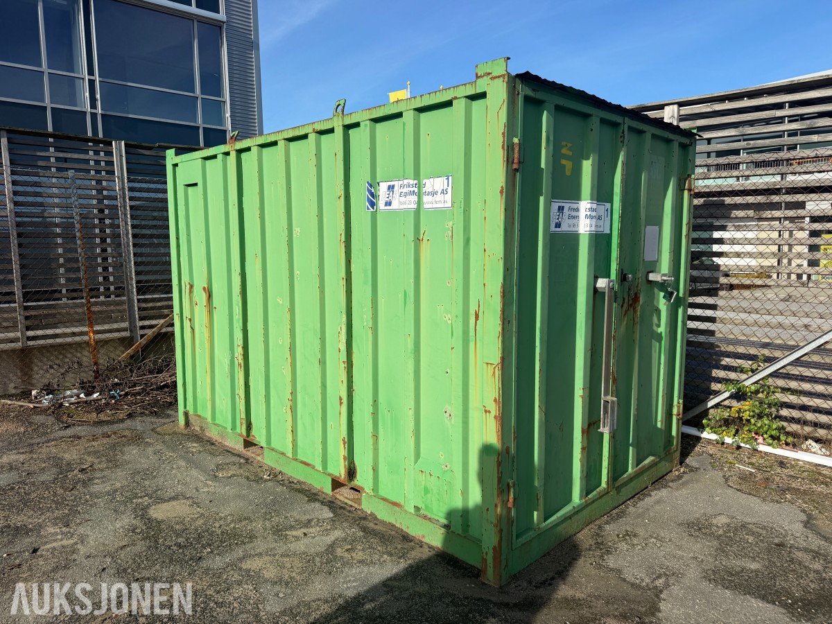 Verktøycontainer.