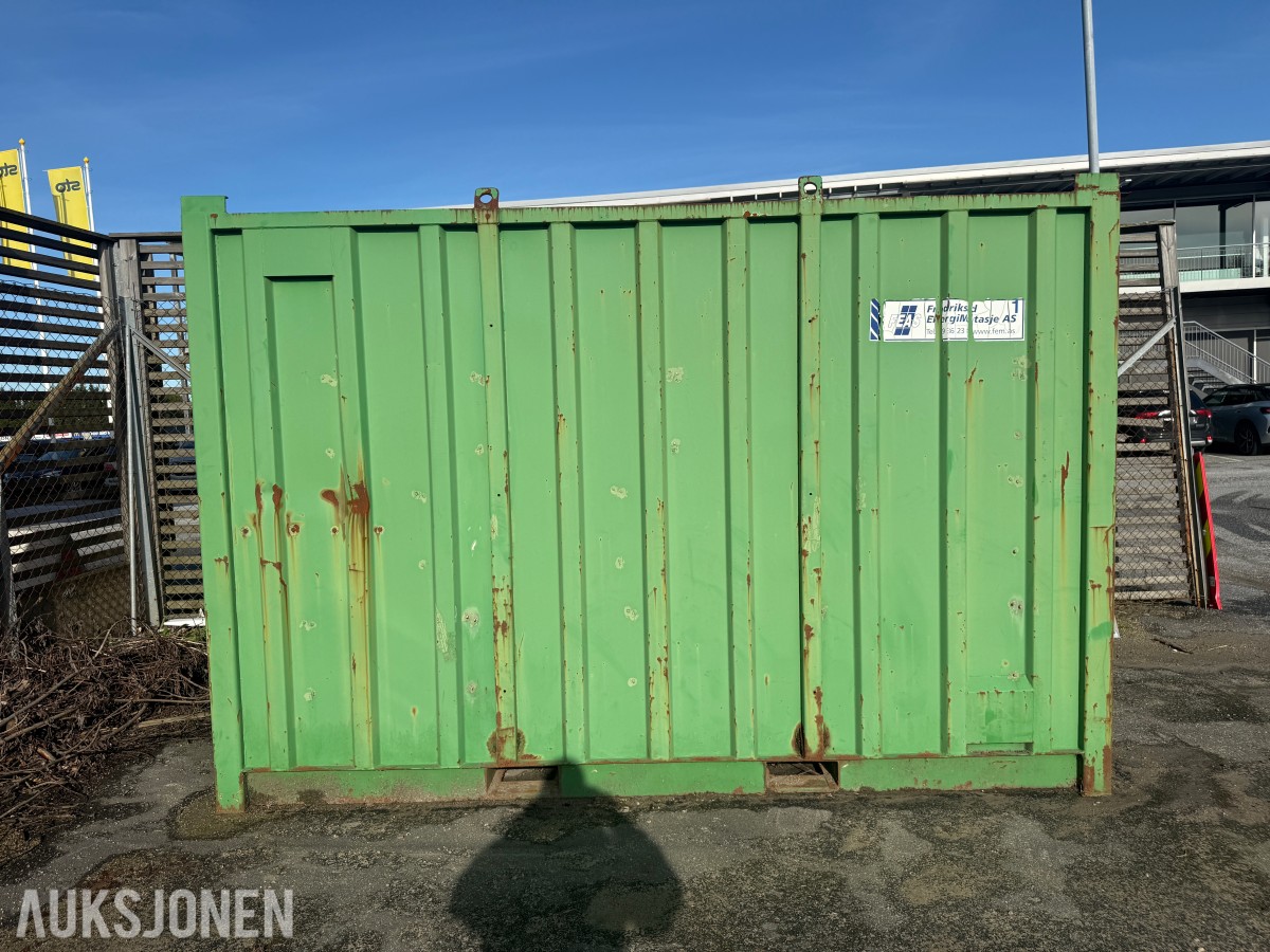 Verktøycontainer.