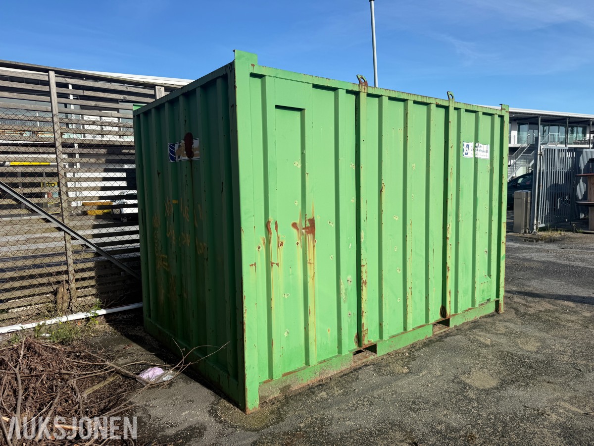 Verktøycontainer.