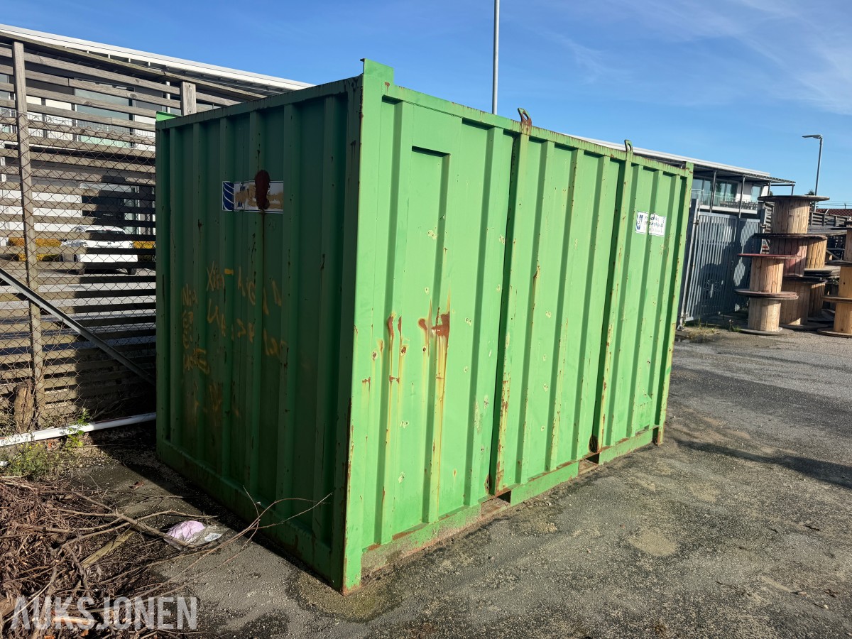 Verktøycontainer.
