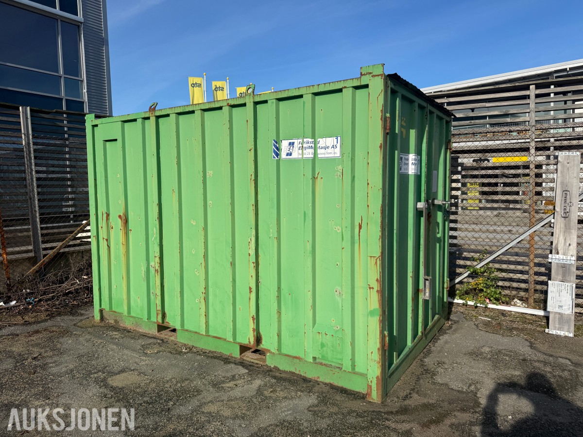 Verktøycontainer.
