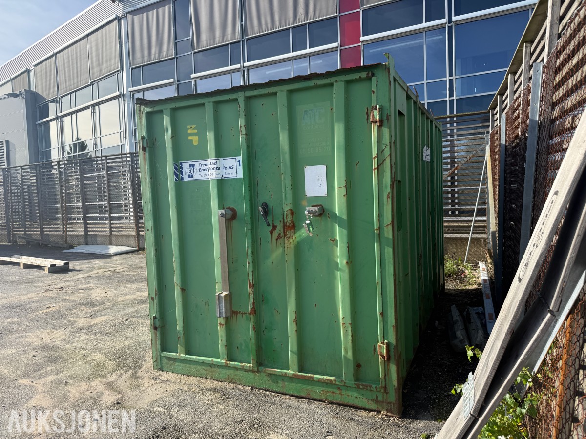 Verktøycontainer.