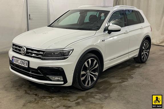 2017 Volkswagen Tiguan 2,0 TDI 190 HK HIGLINE 4MOTION AUT HENGERFESTE ACC VARMER PANO 360-KAMERA