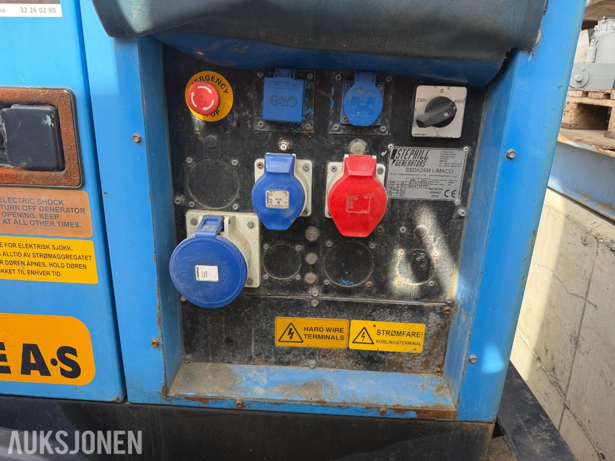 2016 Stephill Generators SSDK25M generator - Rep.objekt