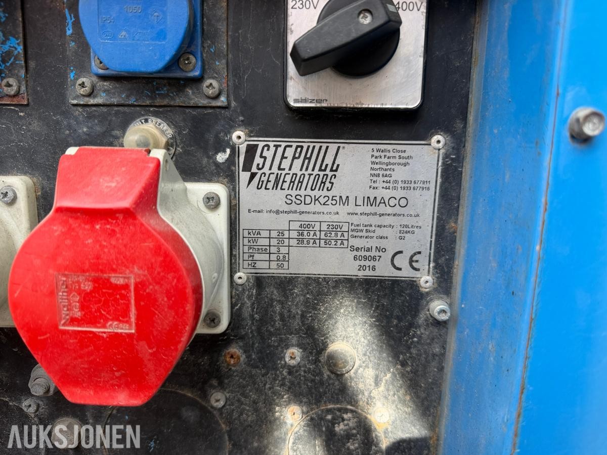 2016 Stephill Generators SSDK25M generator - Rep.objekt