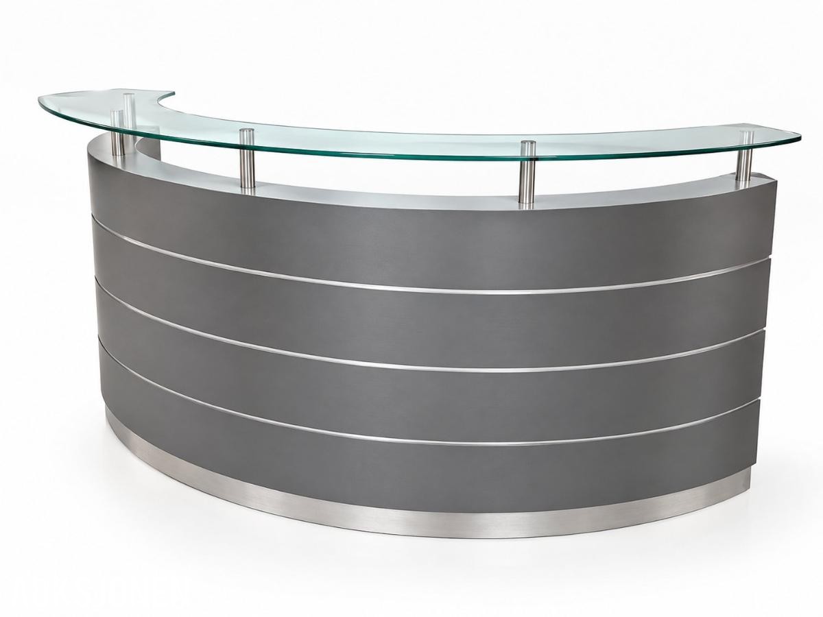 2017 Resepsjonsdisk buet M/glasstopp