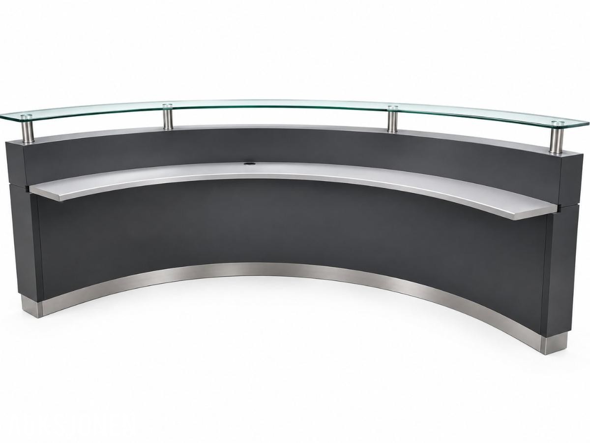 2017 Resepsjonsdisk buet M/glasstopp