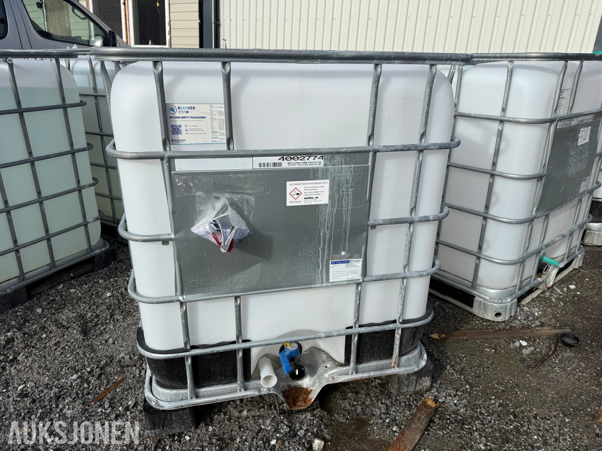 5 stk IBC Containerar / tankar - 1000 ltr