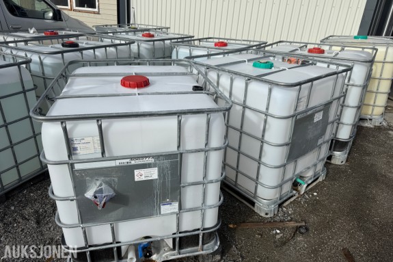 5 stk IBC Containerar / tankar - 1000 ltr