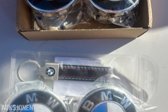 BMW deler - emblemer, senterkopper, nøkkelring