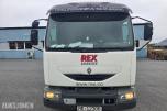 2005 Renault Midlum lastebil / planbil med kapell, 7,5T 
