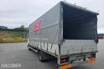 2005 Renault Midlum lastebil / planbil med kapell, 7,5T 