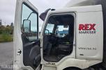 2005 Renault Midlum lastebil / planbil med kapell, 7,5T 