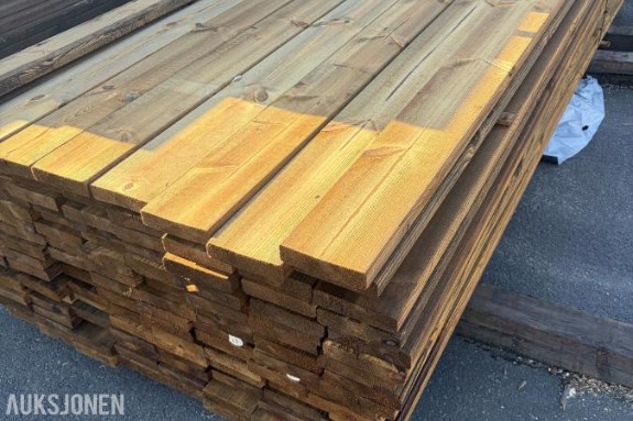 1 PAKKE 28x120 TERRASSEBORD - MARNAR BRUK - RO.0 Upigmentert
