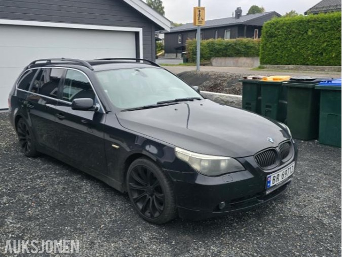 2004 BMW 525D 163HK AUTOMAT CRUISEKONTROLL HENGERFESTE EU OK TIL 09.2027