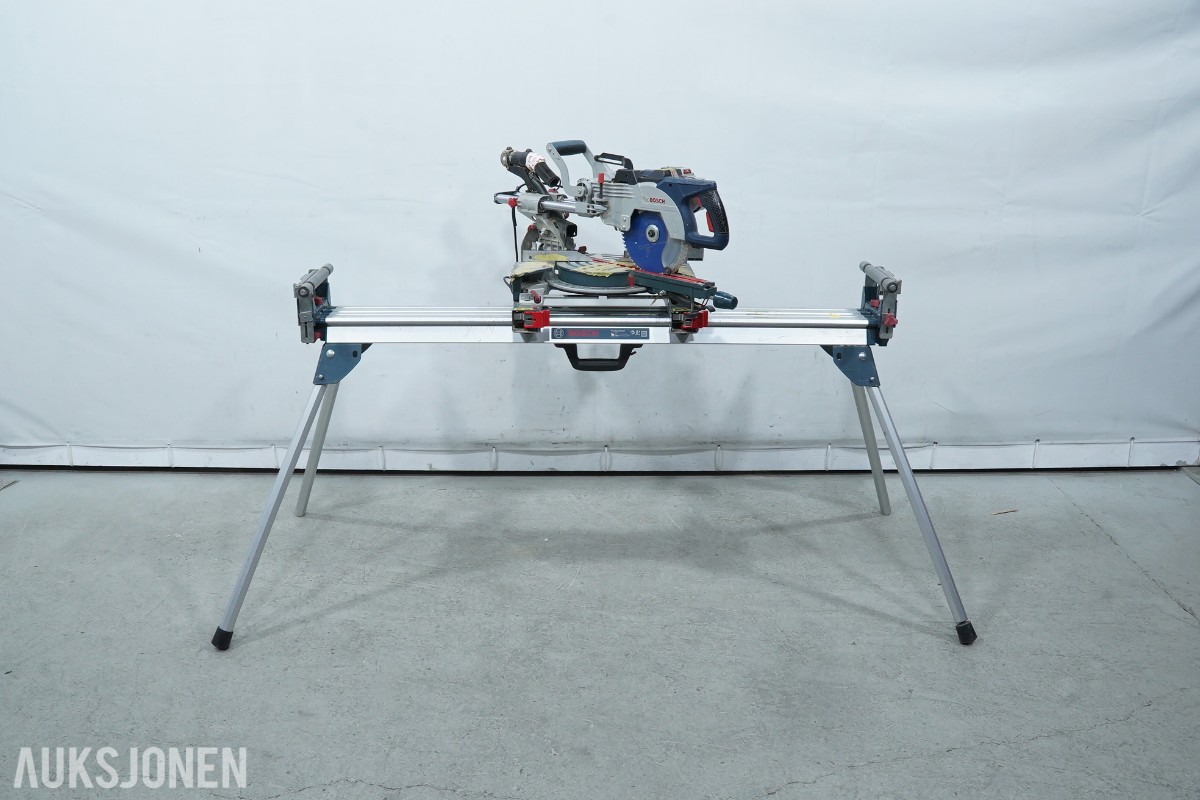 Bosch Professional GCM 8 SDE kapp- og gjærsag med GTA 3800 sagbord