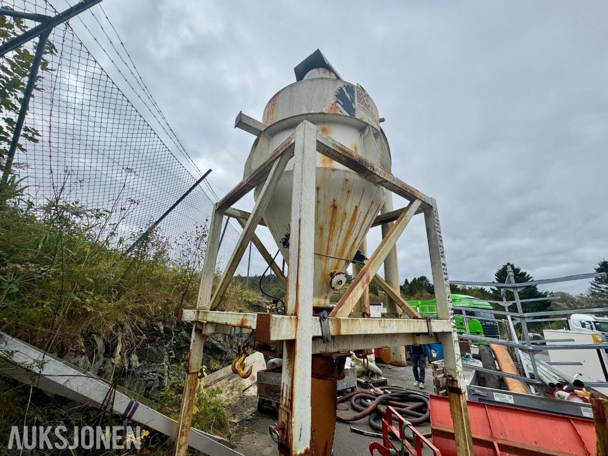 Silo med trakt for Big Bag – ca. 170–200 cm