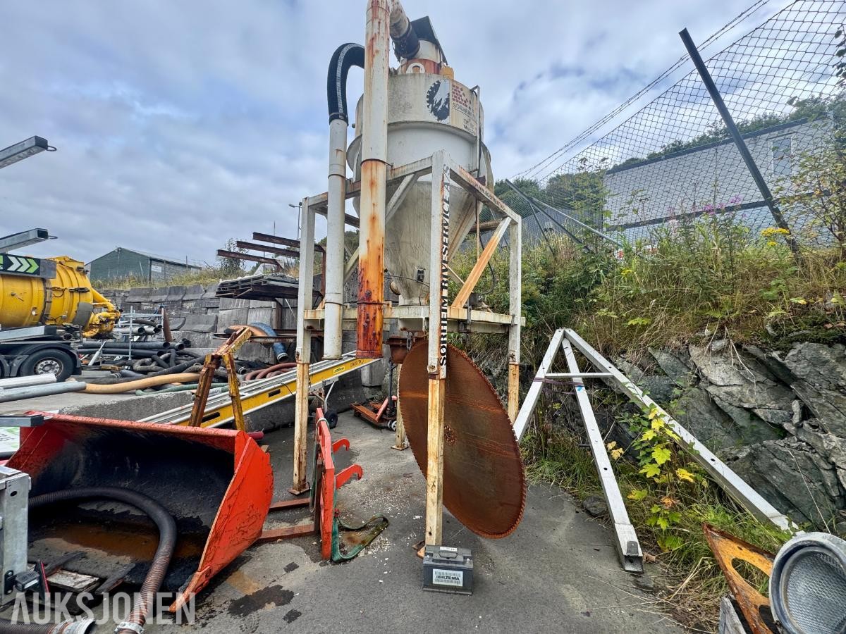 Silo med trakt for Big Bag – ca. 170–200 cm