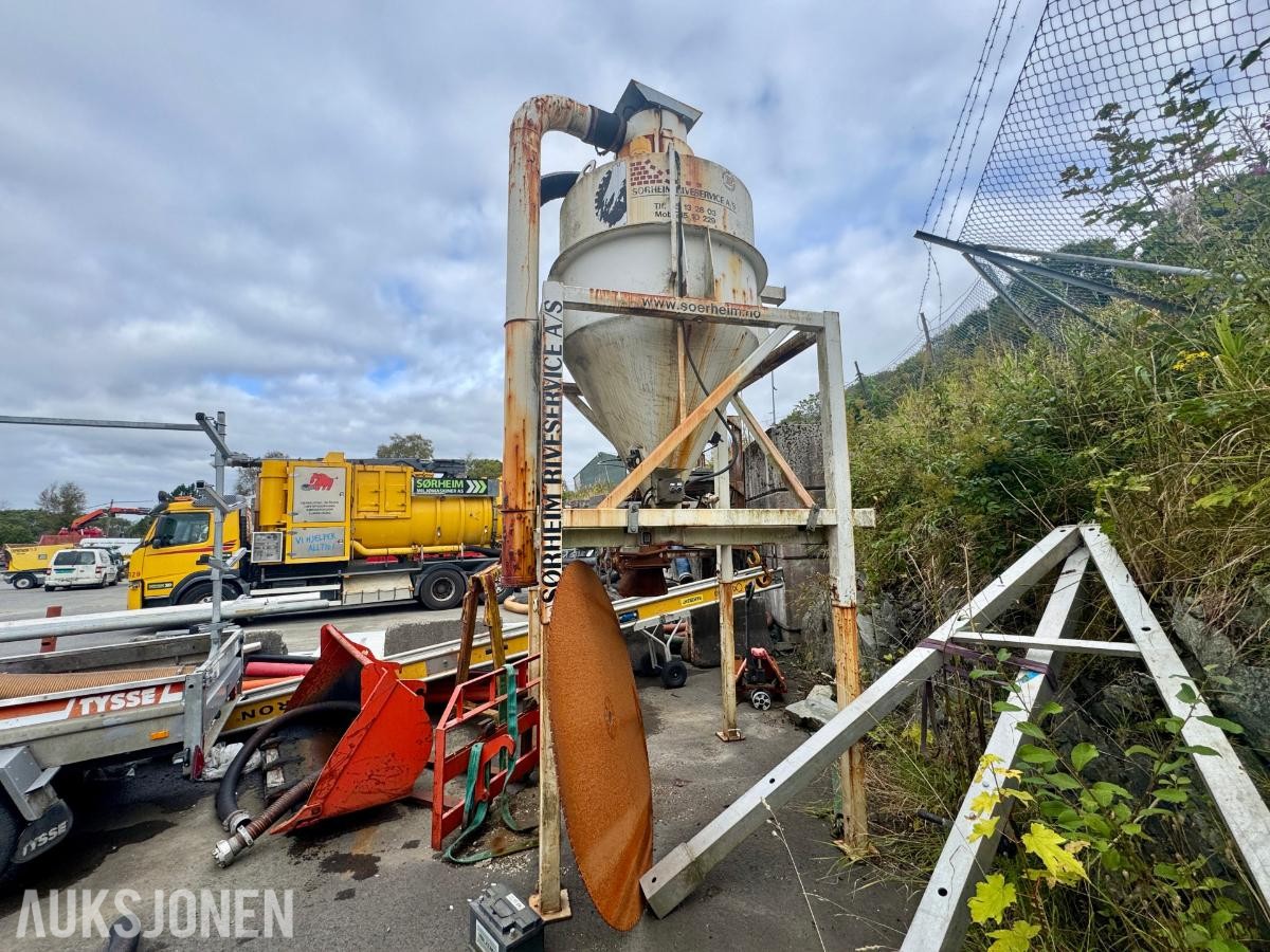 Silo med trakt for Big Bag – ca. 170–200 cm