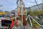 Silo med trakt for Big Bag – ca. 170–200 cm
