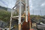 Silo med trakt for Big Bag – ca. 170–200 cm