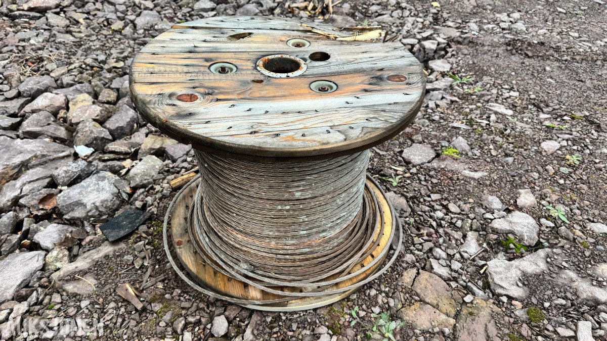 Kobberline KGF 25 mm2 på trommel – uisolert jordleder