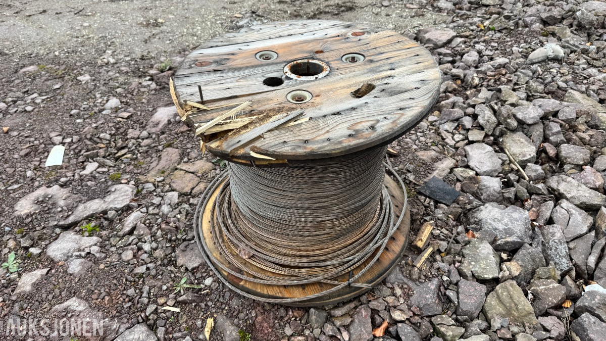 Kobberline KGF 25 mm2 på trommel – uisolert jordleder