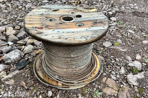 Kobberline KGF 25 mm2 på trommel – uisolert jordleder