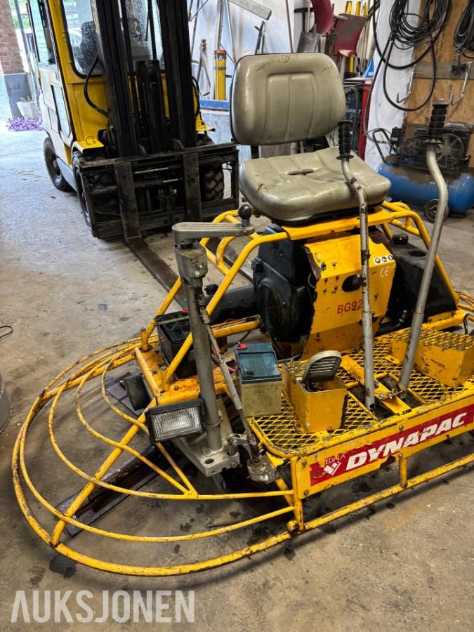 2000 dynapac BG 92 BG92 pussemaskin/dobbeltglatter