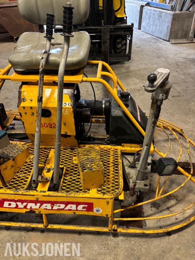 2000 dynapac BG 92 BG92 pussemaskin/dobbeltglatter