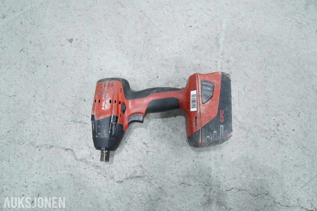Hilti 22 V batteriverktøy og tilbehør - 7 enheter