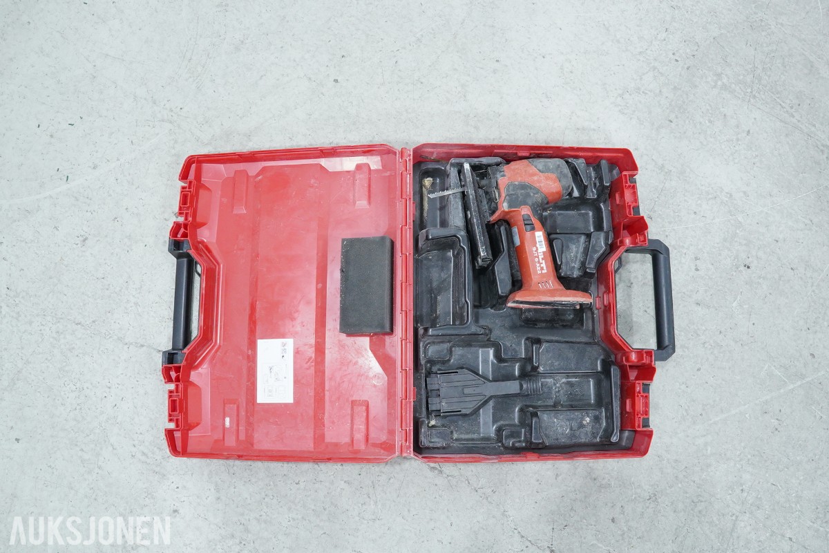 Hilti 22 V batteriverktøy og tilbehør - 7 enheter