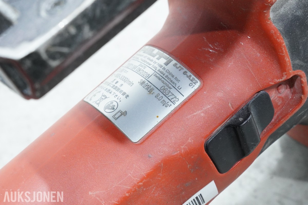 Hilti 22 V batteriverktøy og tilbehør - 7 enheter