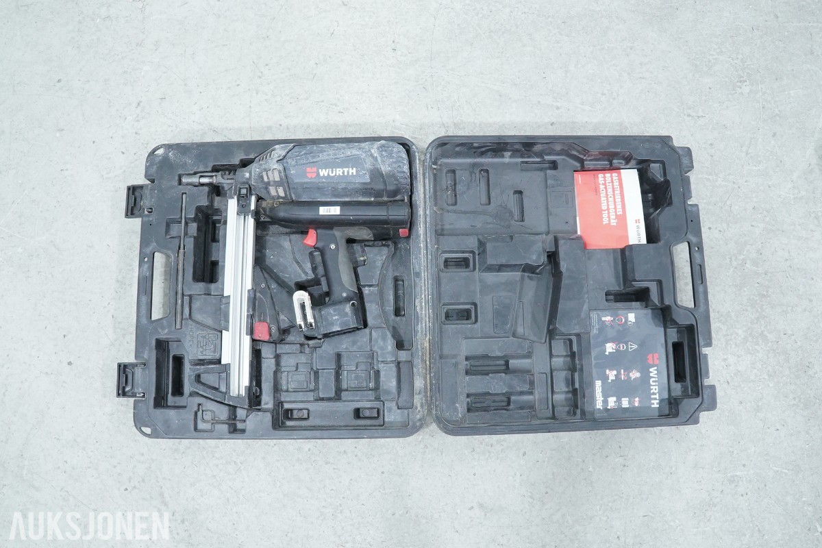 2 stk Würth DIGA CS-2 POWER gassdrevne boltepistoler