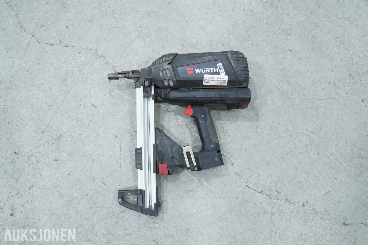 2 stk Würth DIGA CS-2 POWER gassdrevne boltepistoler