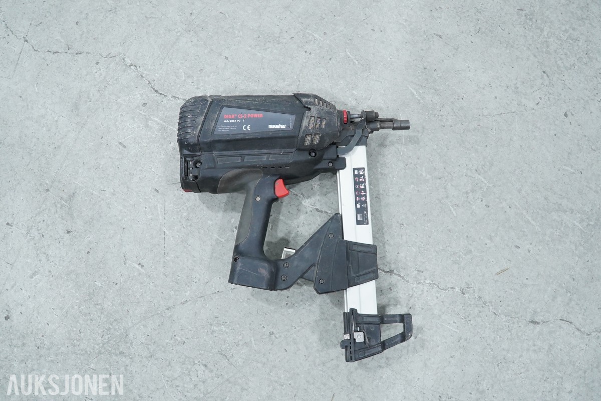 2 stk Würth DIGA CS-2 POWER gassdrevne boltepistoler