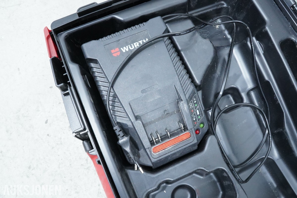 Verktøypakke med Bosch, Würth og Nilfisk elektroverktøy