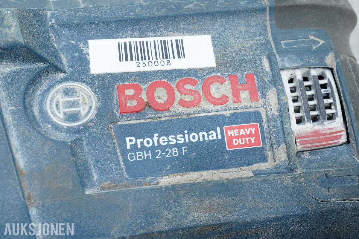 Verktøypakke med Bosch, Würth og Nilfisk elektroverktøy