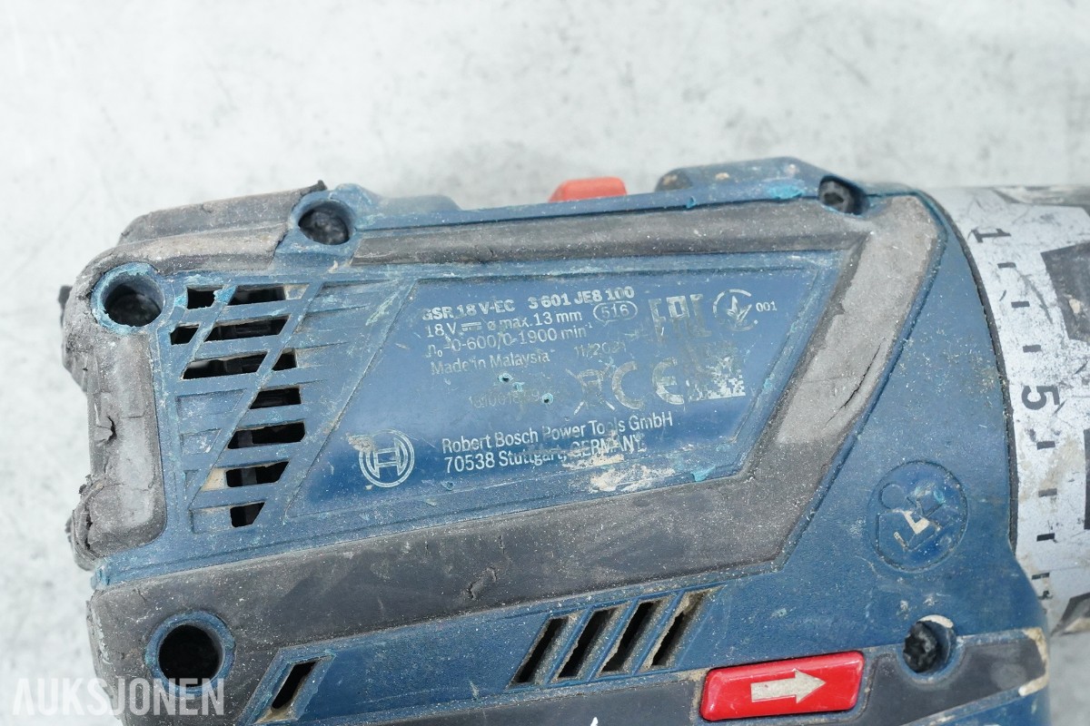 Verktøypakke med Bosch, Würth og Nilfisk elektroverktøy