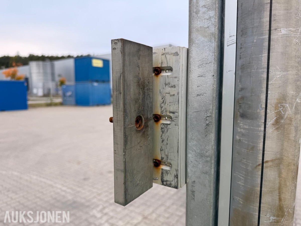 GSS 2G slagport med adgangskontroll og betongfundament