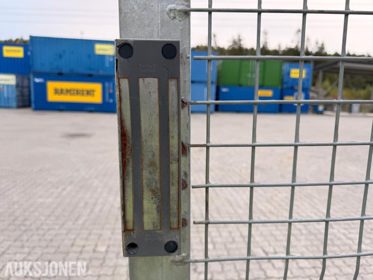 GSS 2G slagport med adgangskontroll og betongfundament
