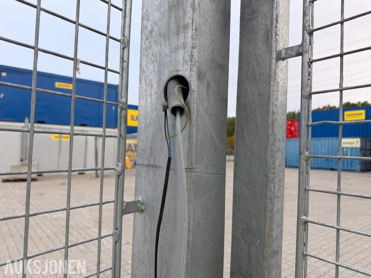GSS 2G slagport med adgangskontroll og betongfundament
