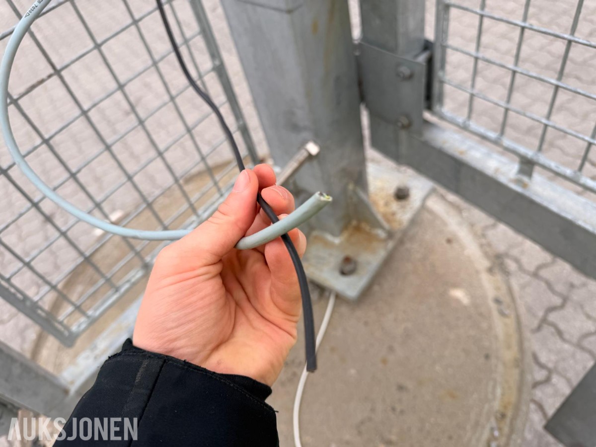 GSS 2G slagport med adgangskontroll og betongfundament
