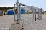 GSS 2G slagport med adgangskontroll og betongfundament