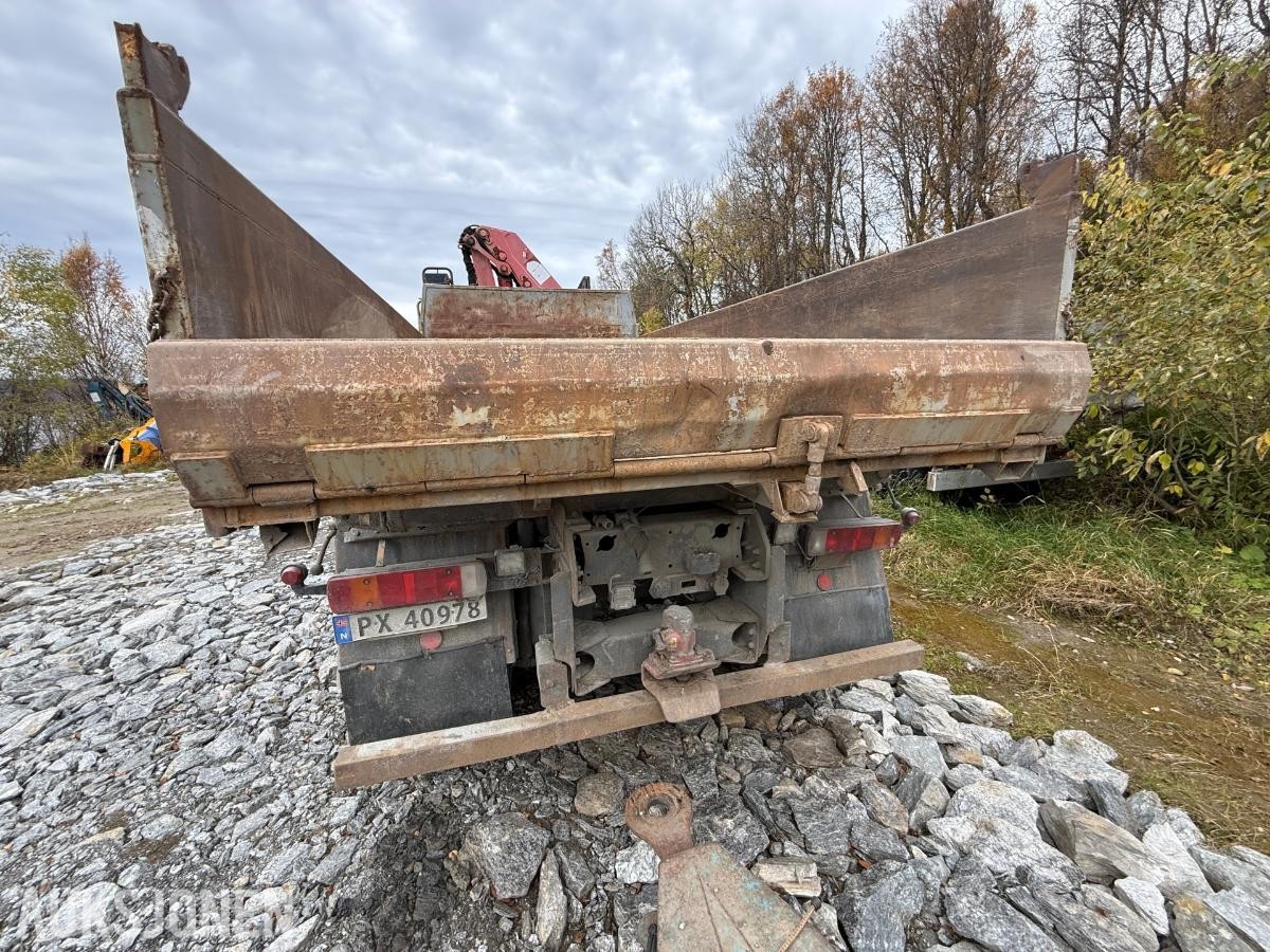 2001 Scania 124C 6X4 Kranbil med tipp - Brøyterigget - HMF - 418000KM